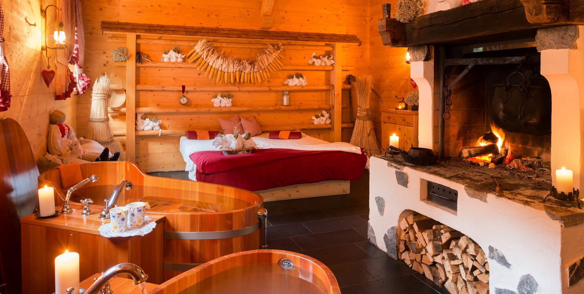 Romantici weekend 3 notti da € 574,00 â¶ sesto moso alta val ... Vasca da bagno romantica