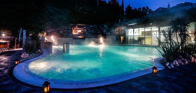 Pausa di benessere alle Terme. Soggiorno in pensione completa bellissima piscina termale interna/esterna Nuova Spa con percorsi benessere